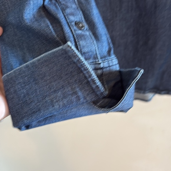 Banana Republic Riley Shirt, Denim, size 16 - Picture 4 of 5